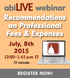 ABILive: Recommendations on Professional Fees & Expenses